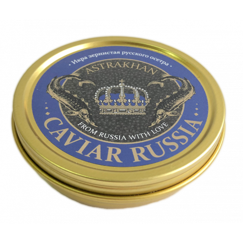 Икра осетровая Caviar Russia Astrakhan, 100 гр.